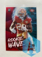 2021 Panini Playoff Rookie Wave Red Prizm Trey Sermon #RW-TSE